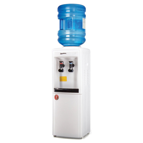 Кулер-водонагреватель AQUA WORK 0.7-LK/B, напольный, 2 крана, белый, без охлаждения фото 6