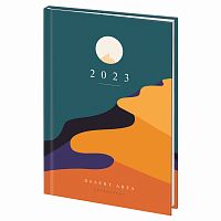 Ежедневник датированный на 2023 STAFF "Sahara", 145х215 мм, А5, ламинированная обложка