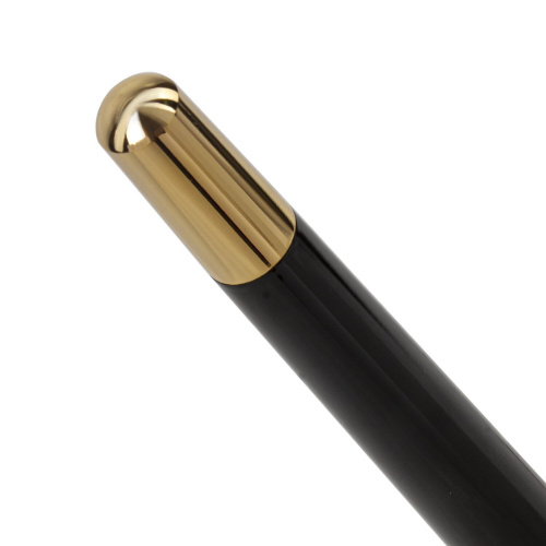 Ручка подарочная перьевая GALANT "LUDUS", корпус черный, детали золотистые, узел 0,8 мм фото 6