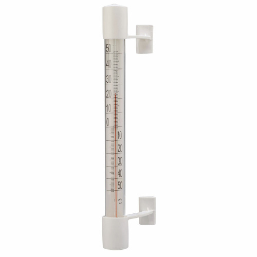 Термометр оконный ПТЗ, крепление на липучку, диапазон от -50 до +50°C фото 2