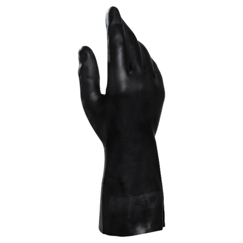 Перчатки латексно-неопреновые MAPA Technic/UltraNeo 401, хлопчатобумажные, размер 7 (S), черные
