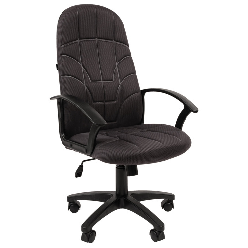 Кресло офисное BRABIX Stampo EX-292, ткань TW-12, серое