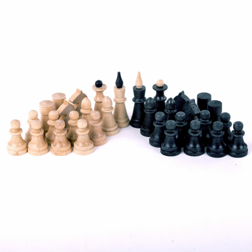 Шахматы ЗОЛОТАЯ СКАЗКА, доска 29х29 см, классические обиходные, деревянные, лакированные фото 6