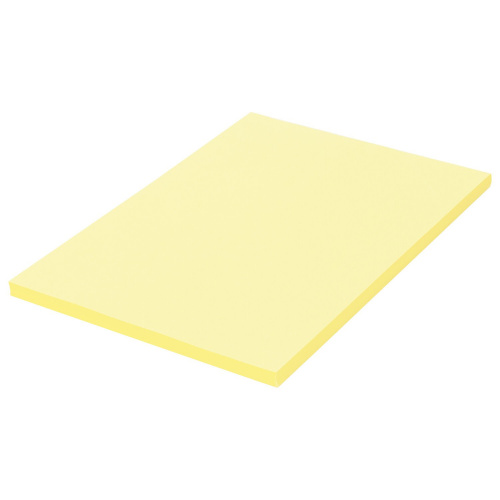 Бумага цветная BRAUBERG, А4, 80 г/м2, 100 л., пастель, желтая, для офисной техники фото 5