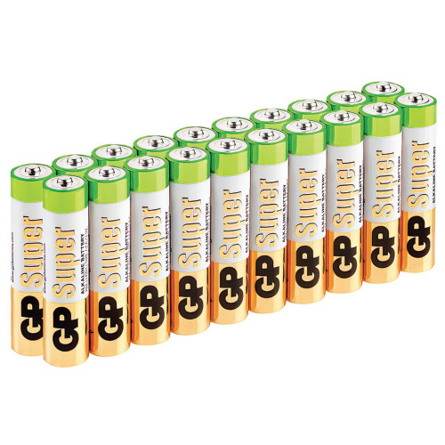 Батарейки GP Super, AAA, 20 шт, алкалиновые, мизинчиковые фото 7