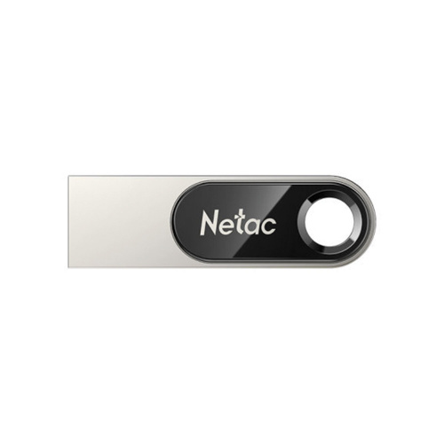Флеш-диск 64 GB NETAC U278, USB 2.0, металлический корпус, серебристый/черный, NT03U278N-064G-20PN фото 4