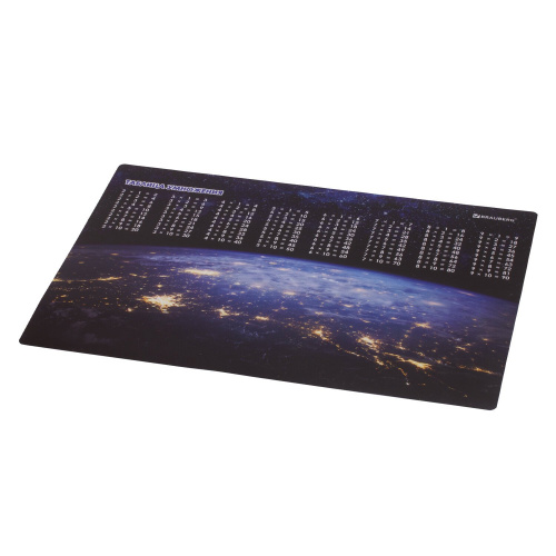 Настольное покрытие BRAUBERG "Space", 46x33 см, А3+, пластик фото 2