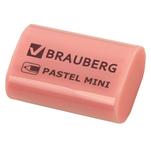 Ластик BRAUBERG "Pastel Mini", 27х18х10 мм, ассорти пастельных цветов фото 10