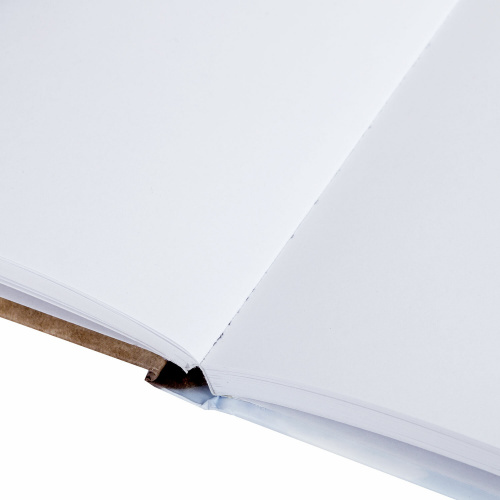 Скетчбук BRAUBERG ART DEBUT "Львёнок", белая бумага, 145х203 мм, 80 л., резинка, твердый фото 3
