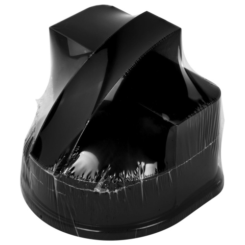 Подставка-органайзер BRAUBERG STYLE, 5 отделений, 132х122х108 мм, черная фото 3