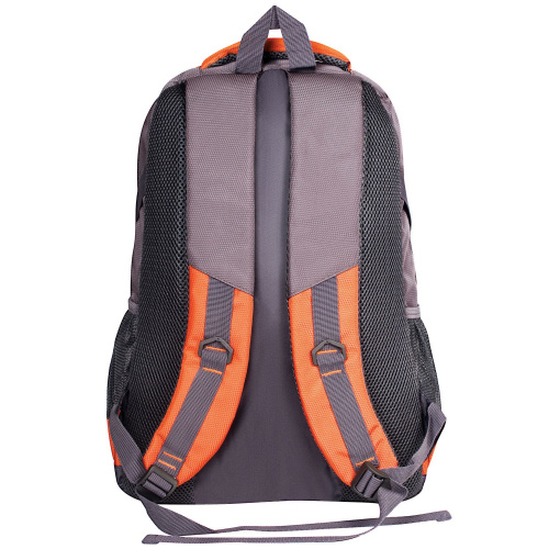 Рюкзак BRAUBERG "SpeedWay 2", 25 л, размер 46х32х19 см, ткань, серо-оранжевый фото 2