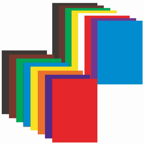 Набор цветного картона и бумаги ЮНЛАНДИЯ "ПЛАНЕТЫ", А4, глянцевые, 8 + 8 цв., в папке, 200х290 мм фото 6