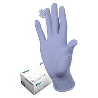Перчатки нитриловые  смотровые Dermagrip "Ultra", 100 пар/компл, повышенная чувствительность, размер L