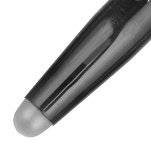 Ручка стираемая гелевая с грипом PILOT "Frixion", корпус черный, линия письма 0,35 мм, черная фото 3