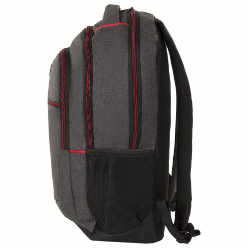 Рюкзак BRAUBERG "BOSTON", 47х30х14 см, универсальный, с отделением для ноутбука, темно-серый фото 9