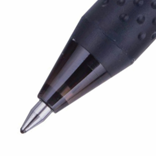 Ручка стираемая гелевая с грипом PILOT "Frixion Pro", корпус с печатью, линия письма 0,35 мм, черная фото 2