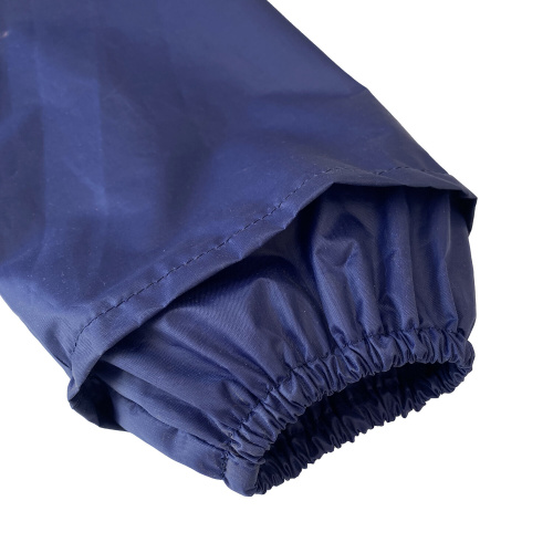 Плащ-дождевик ГРАНДМАСТЕР, размер 52-54 (XL), рост 170-176, синий на молнии многоразовый фото 3