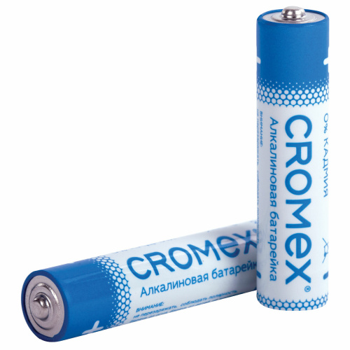 Батарейки алкалиновые CROMEX Alkaline, ААА, мизинчиковые, 40 шт., в коробке фото 5