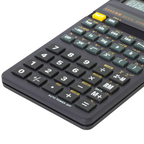 Калькулятор инженерный STAFF STF-165, 143х78 мм, 128 функций, 10 разрядов фото 8