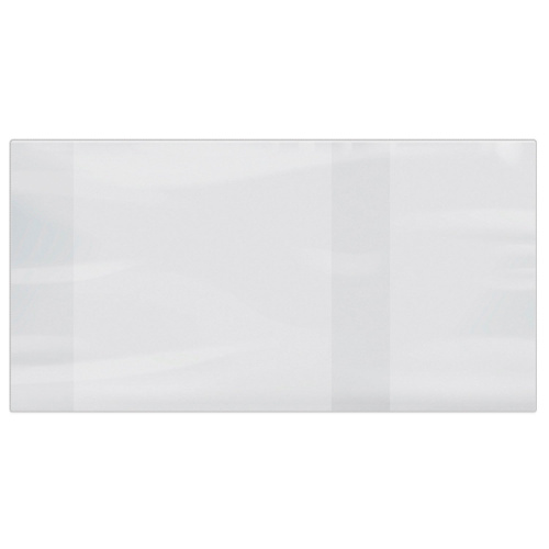 Обложка для учебника ПИФАГОР, 100 мкм, 230х450 мм, размер универсальный, прозрачная, плотная