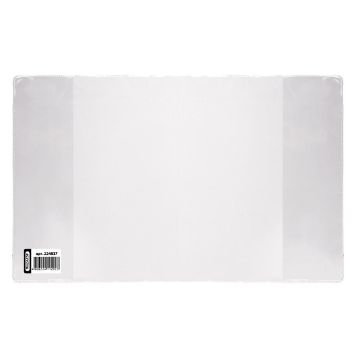Обложка для тетради и дневника ПИФАГОР, ПВХ, 213х355 мм, прозрачная, плотная