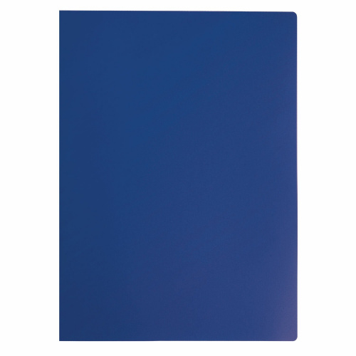 Папка на 4 кольцах STAFF, 30 мм, до 250 листов, синяя фото 8