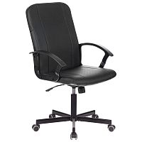 Кресло офисное BRABIX "Simple EX-521", компактная упаковка, экокожа, черное