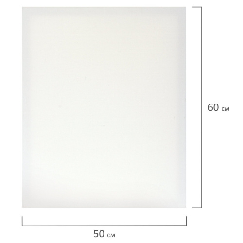 Холст на подрамнике BRAUBERG ART CLASSIC, 50х60 см, 420 г/м2, 45% хлопок 55% лен, среднее зерно фото 4