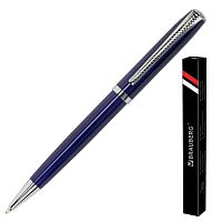 Ручка подарочная шариковая BRAUBERG "Cayman Blue", корпус синий, линия письма 0,7 мм, синяя