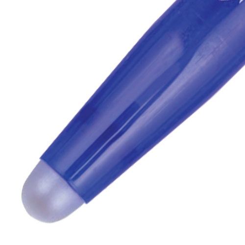 Ручка стираемая гелевая с грипом PILOT "Frixion", корпус синий, линия письма 0,35 мм, синяя фото 5