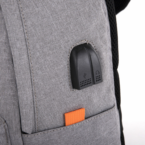 Рюкзак BRAUBERG URBAN "Energy", 44х31х14 см, с отделением для ноутбука, USB-порт, серый фото 7