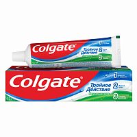 Зубная паста 50мл COLGATE "Натуральная мята", тройное действие, с фторидом, ш/к 28954, 7891024128954