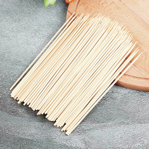 Шампуры для шашлыка деревянные БЕЛЫЙ АИСТ, 300 мм, 100 штук, береза фото 3