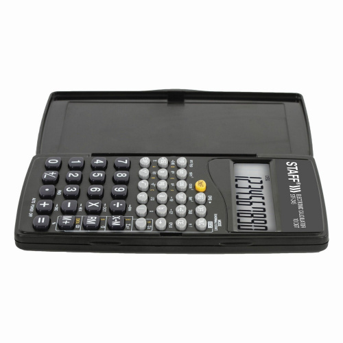 Калькулятор инженерный STAFF STF-245, 120х70 мм, 128 функций, 10 разрядов фото 8