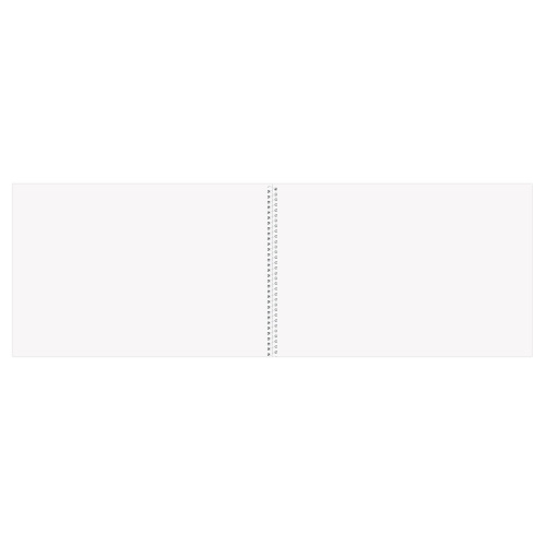Скетчбук HATBER, белая бумага 100 г/м2, 210х297 мм, 40 л, спираль фото 2