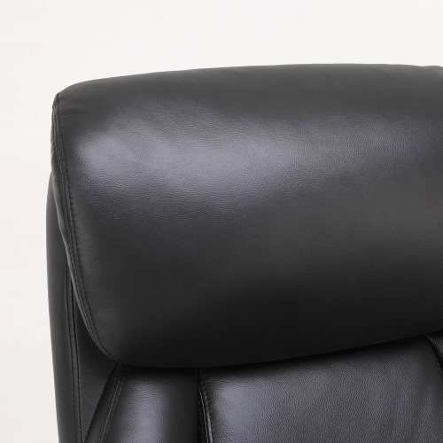 Кресло из натуральной кожи BRABIX PREMIUM "Pride HD-100", до 250 кг, черное фото 5