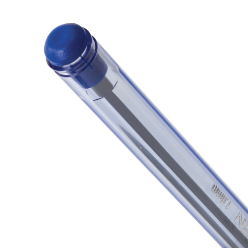 Ручка шариковая масляная PENSAN "My-Pen", корпус тонированный синий, линия письма 0,5 мм, синяя фото 5