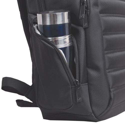 Рюкзак для школы и офиса BRAUBERG "Patrol", 20 л, размер 47х30х13 см, ткань, черный фото 8