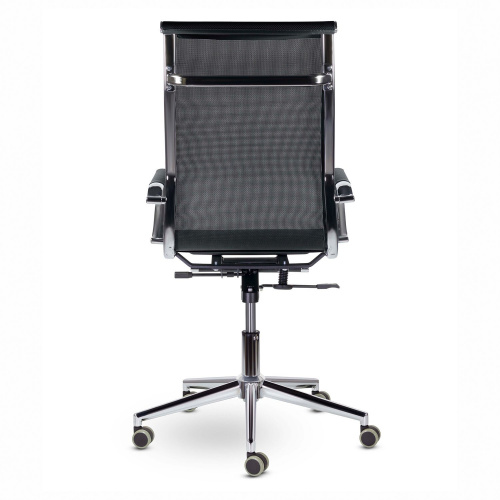 Кресло офисное BRABIX PREMIUM "Net EX-533", хром, сетка, черное фото 6