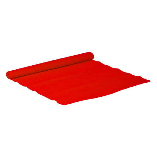 Бумага гофрированная (креповая) BRAUBERG, 32 г/м2, красная, 50х250 см, в рулоне фото 3