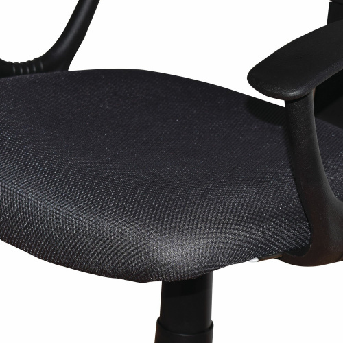 Кресло компактное BRABIX "Flip MG-305", ткань TW, серое/черное фото 4