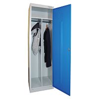 Шкаф металлический для одежды NO NAME "ШРЭК-21-530", 2 отделения, 1850х530х500 мм, разборный