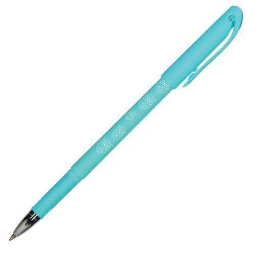 Ручка стираемая гелевая BRUNO VISCONTI "Совушки", узел 0,5 мм, линия письма 0,3 мм, синяя фото 2