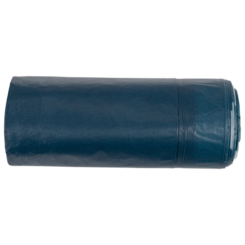 Мешки для мусора с завязками LAIMA "ULTRA", 60 л, 15 шт., ПСД 30 мкм, 60х70 см, синие фото 3