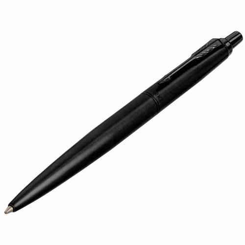 Ручка шариковая PARKER "Jotter XL Monochrome Black BT", корпус черный, нержавеющая сталь, синяя