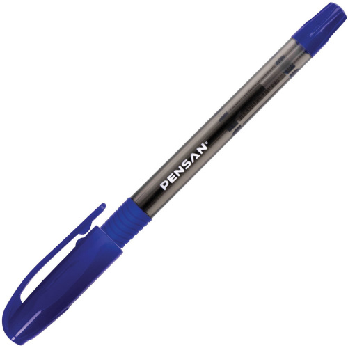 Ручка шариковая масляная с грипом PENSAN "Sign-Up", классические цвета, ассорти, линия письма 0,8 мм фото 8