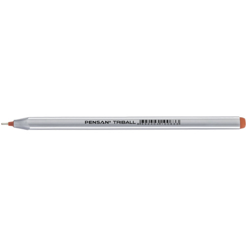 Ручки шариковые масляные PENSAN "Triball Colored", 8 шт., линия письма 0,5 мм, ассорти фото 6