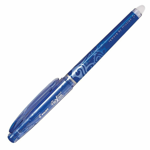 Ручка стираемая гелевая PILOT "Frixion Point", игольчатый узел 0,5 мм, линия письма 0,25 мм, синяя фото 3