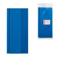 Скатерть одноразовая из нетканого материала спанбонд ИНТРОПЛАСТИКА, 140х110 см, синяя