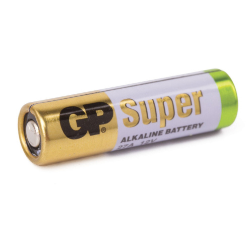 Батарейка GP High Voltage, 27 A, алкалиновая, для сигнализаций, 1 шт., в блистере, отрывной блок фото 2